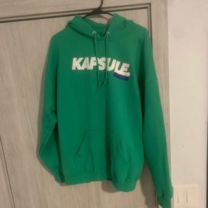cool green hoodie